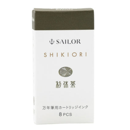 Sailor Shikiori Fountain Pen Ink Cartridge (8 cartridges/1 box)