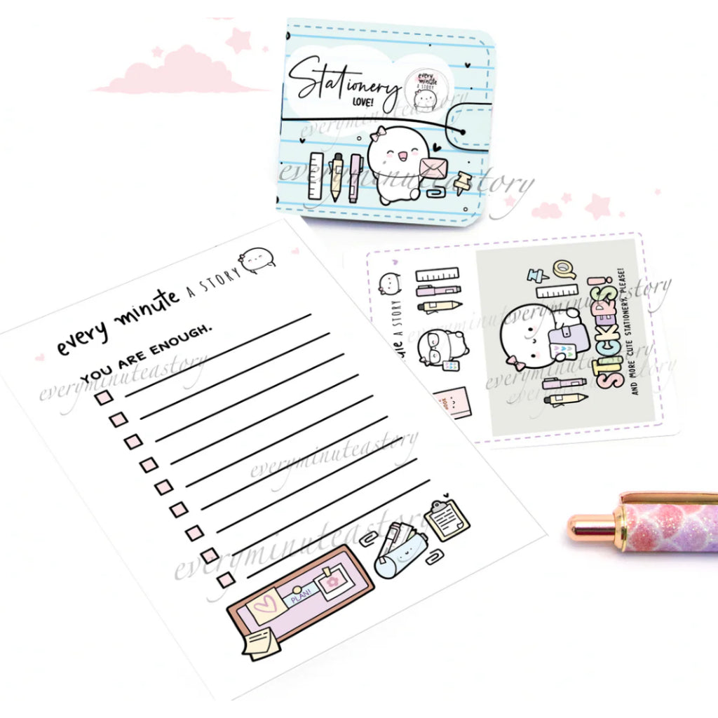 Every Minute A Story Sticker Book