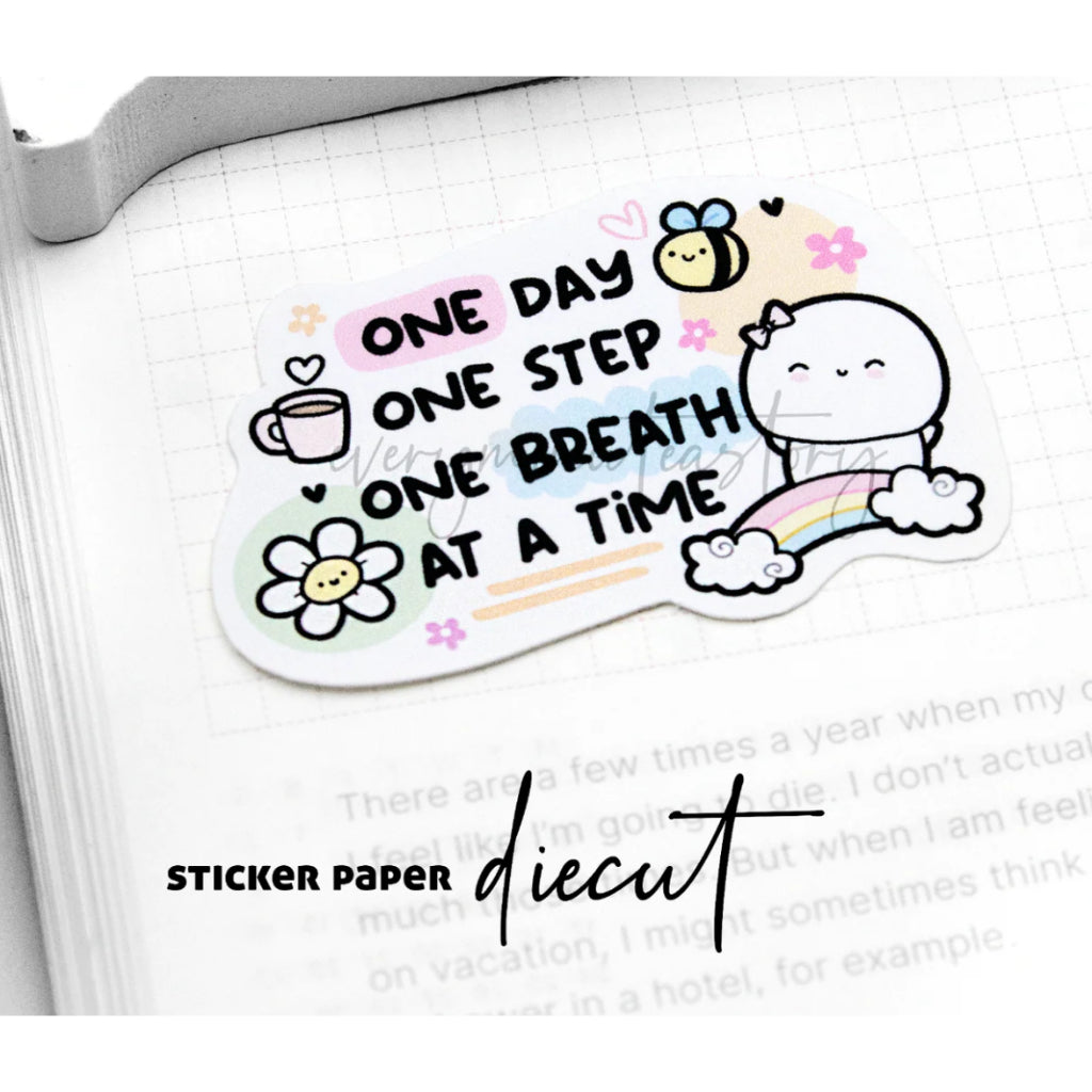 Every Minute A Story Die-Cut Sticker