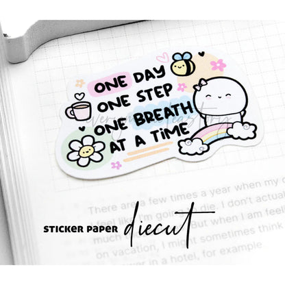 Every Minute A Story Die-Cut Sticker