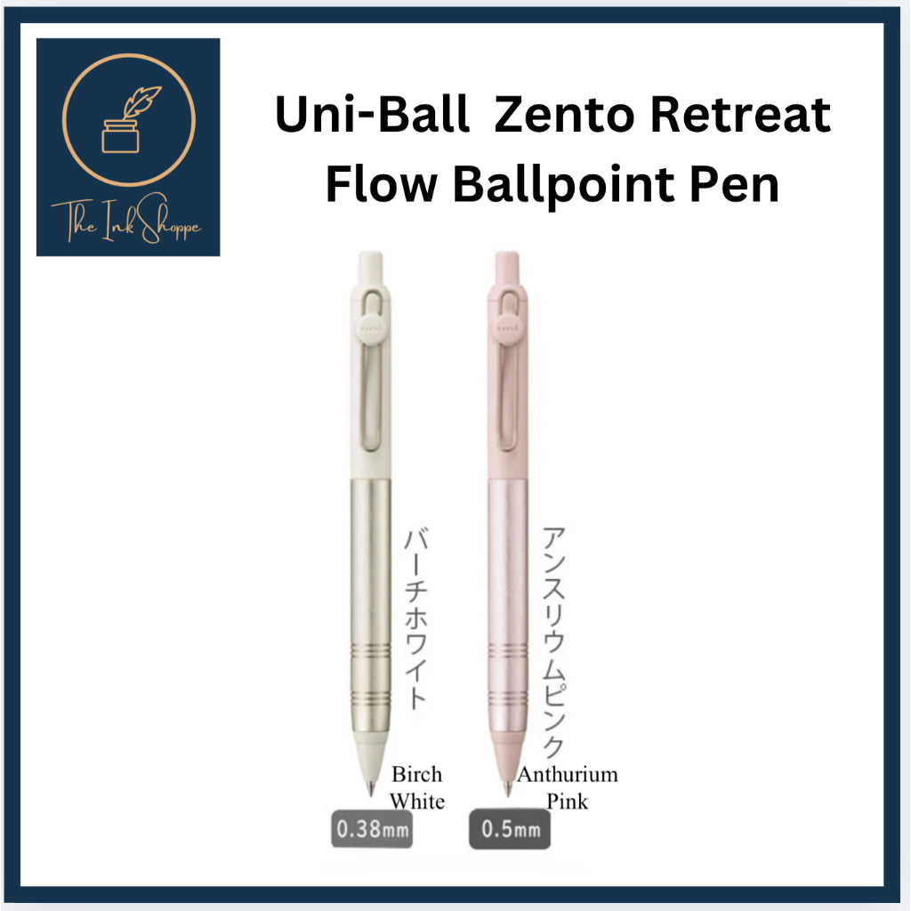 Uni-Ball Zento Retreat FLOW 0.38/0.5 Ballpoint Pen