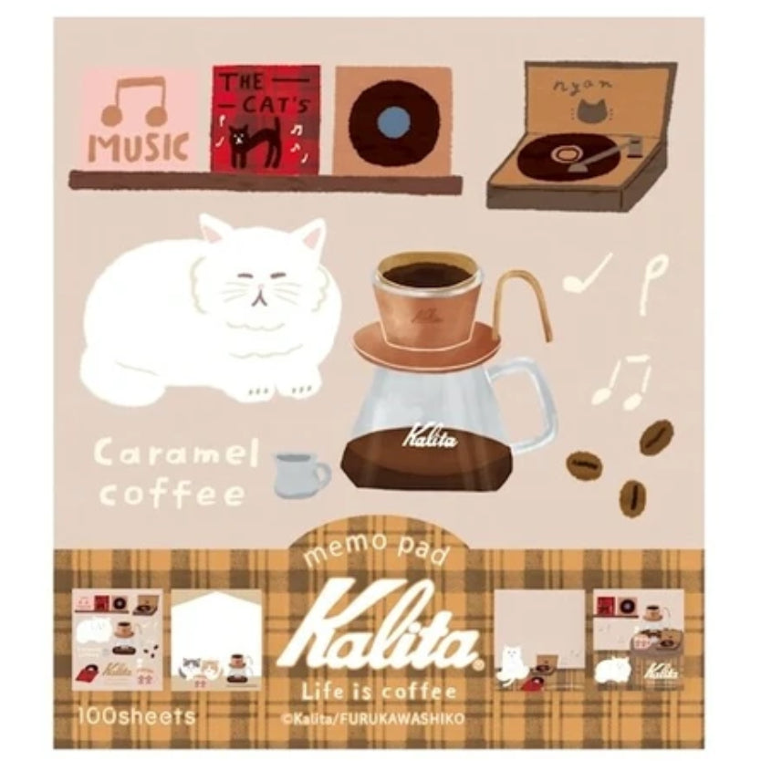 Furukawa Kalita Life is Coffee Memo Pad