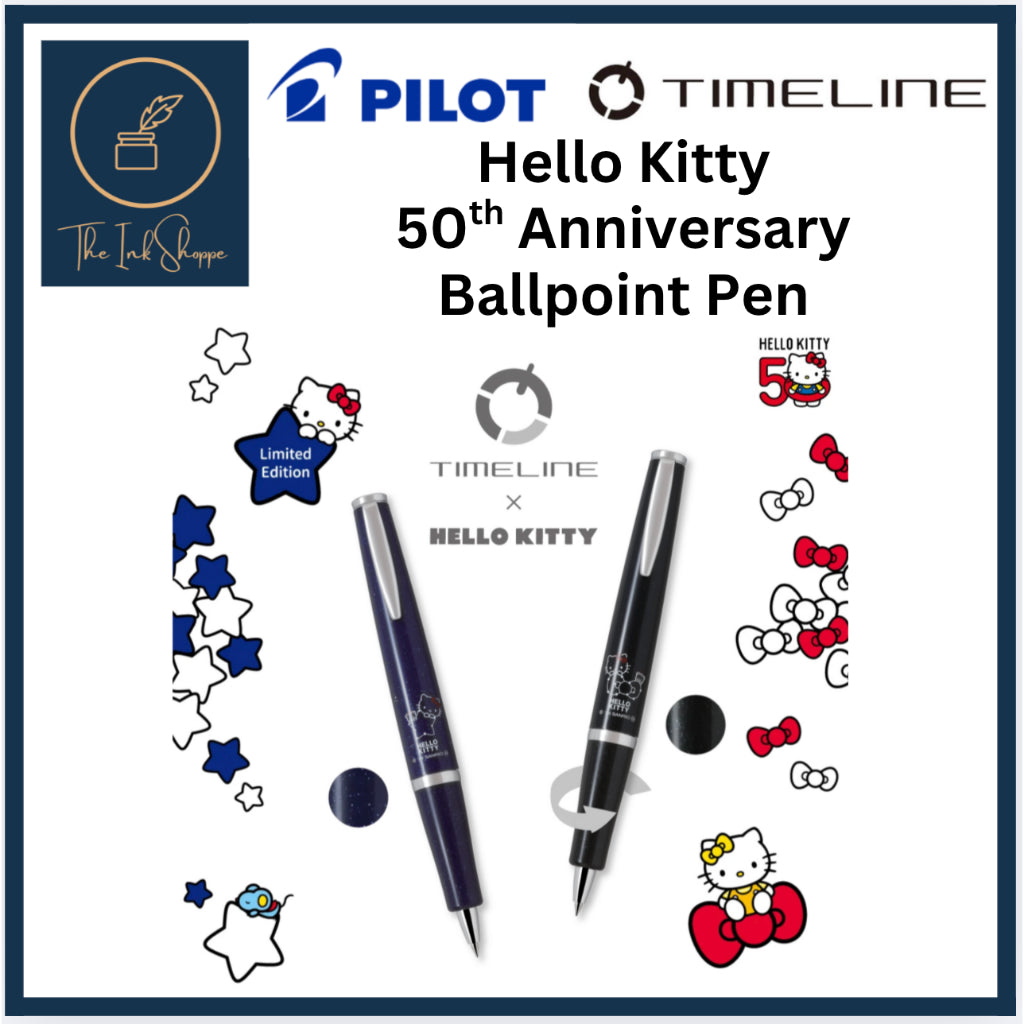 Pilot Timeline Hello Kitty 50th Anniversary Limited Edition Ballpoint Pen