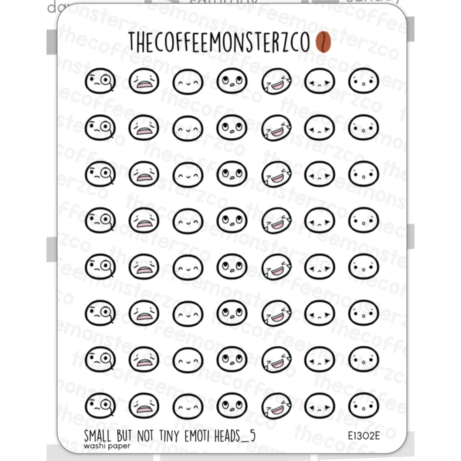 The Coffee Monsterz Co. Emoti Stickers