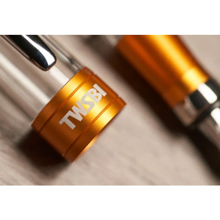 TWSBI Diamond 580ALR Sunset Yellow Fountain Pen Fine Nib (F)