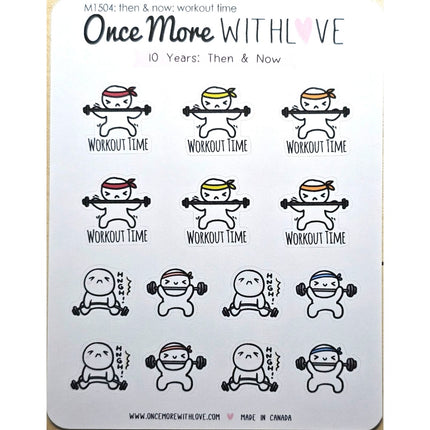 ONCE MORE WITH LOVE Sticker Sheet
