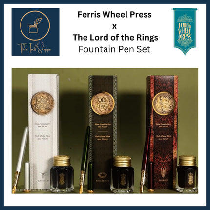 Ferris Wheel Press x The Lord of the Rings Fountain Pen and Ink Set