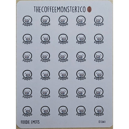 The Coffee Monsterz Co. Emoti Stickers