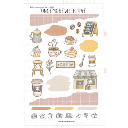 Once More With Love Journaling Kit Sticker Sheet