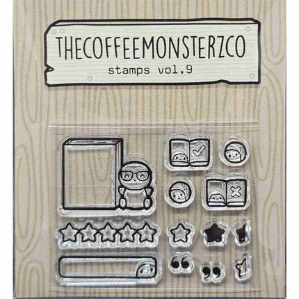 The Coffee Monsterz Co. Emoti Stamps Set Limited Edition