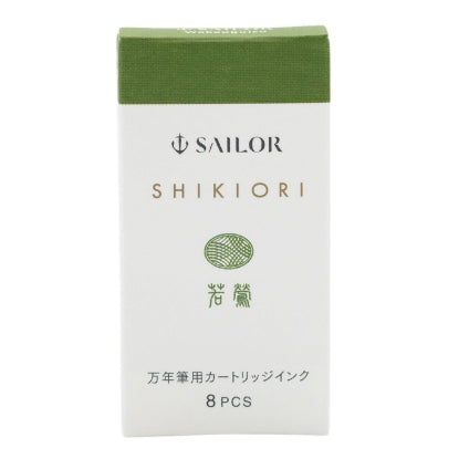Sailor Shikiori Fountain Pen Ink Cartridge (8 cartridges/1 box)