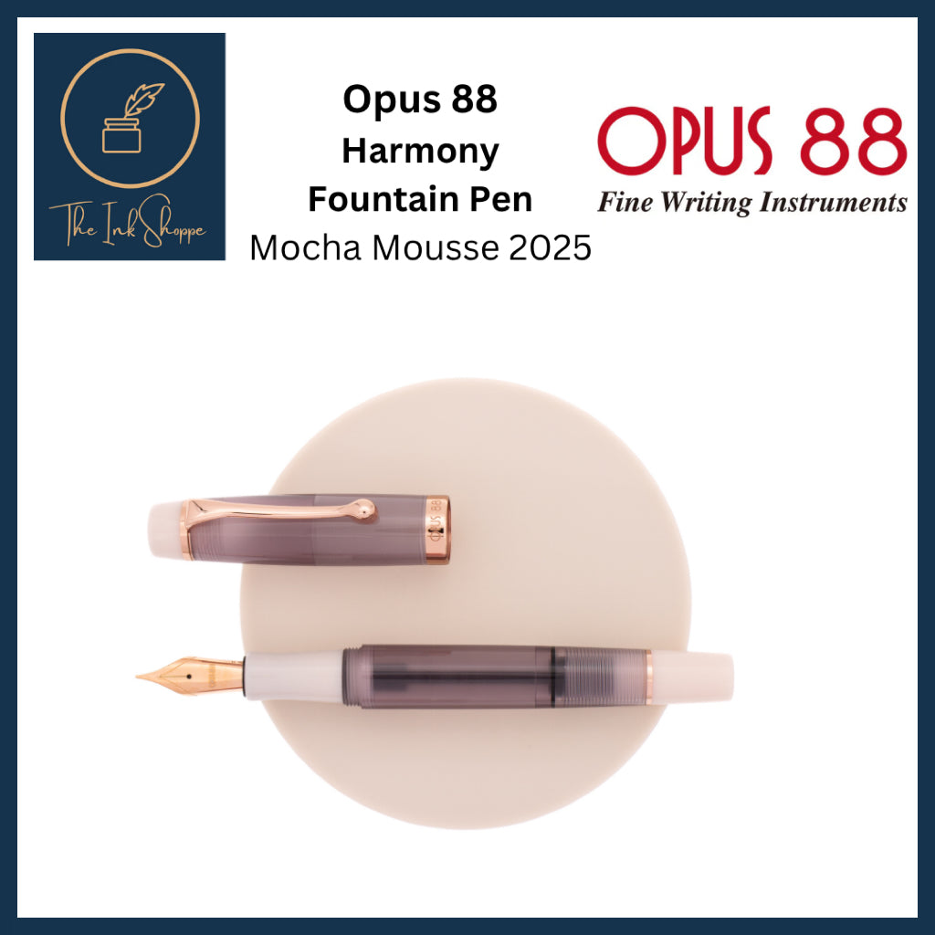 Opus 88 Harmony Mocha Mousse Fountain Pen