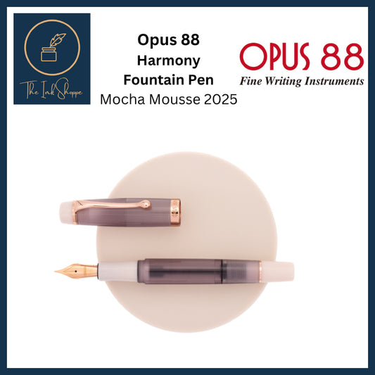 Opus 88 Harmony Mocha Mousse Fountain Pen