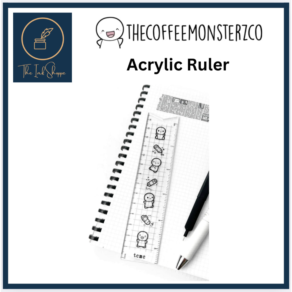 The Coffee Monsterz Co. Acrylic Ruler