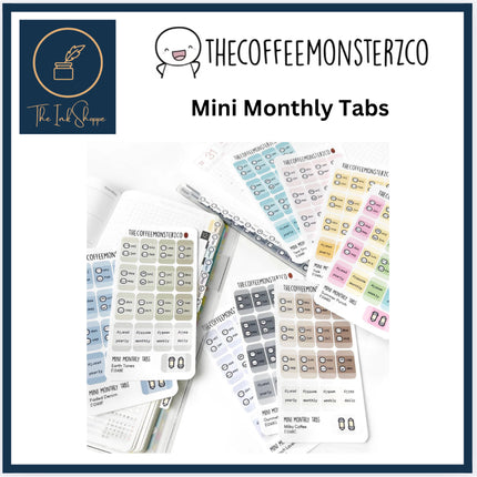 The Coffee Monsterz Co. Mini Monthly Tabs