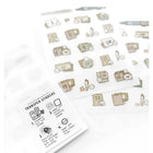 The Coffee Monsterz Co.Rub-On Stickers