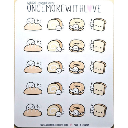 ONCE MORE WITH LOVE Sticker Sheet