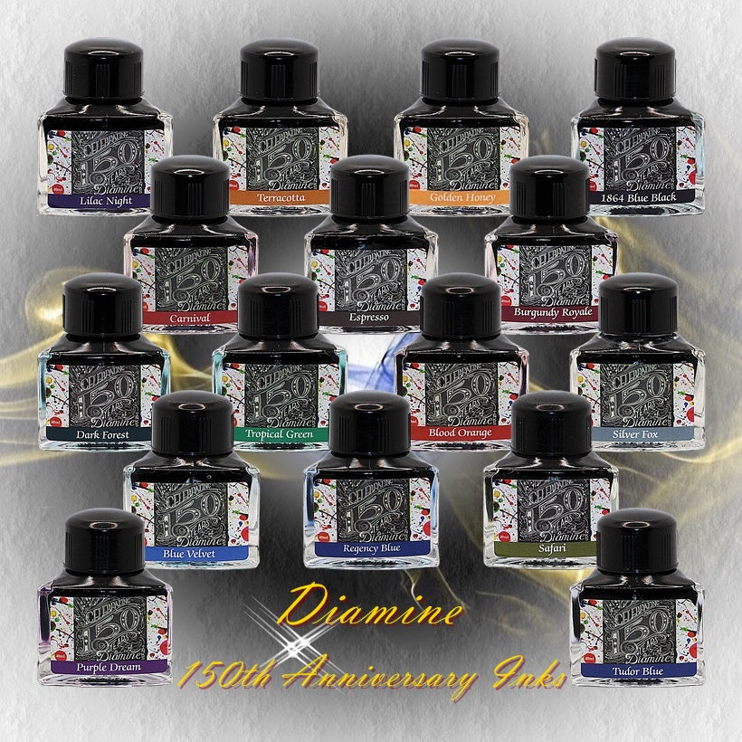 Diamine 150th Anniversary Fountain Pen Ink Sample (3mL)