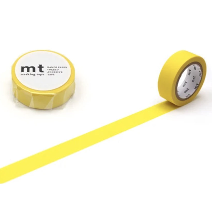 MT BASIC Washi Tape MATTE Colors - FULL ROLL