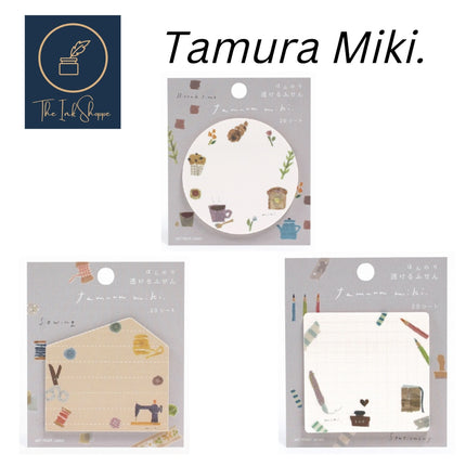 Tamura Miki Sticky Notes 20 Laminated Sheets