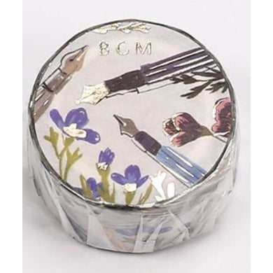 BGM Foil-Stamped FULL ROLL Washi Tape - Stationery Items