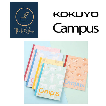 Kokuyo Campus Limited Edition Animal Design Notebook 5mm Grid 30 Pages