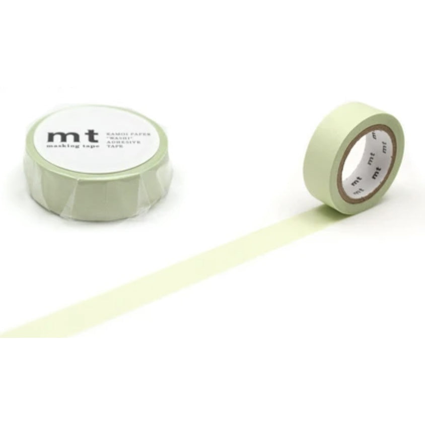 MT BASIC Washi Tape PASTEL Colors - FULL ROLL