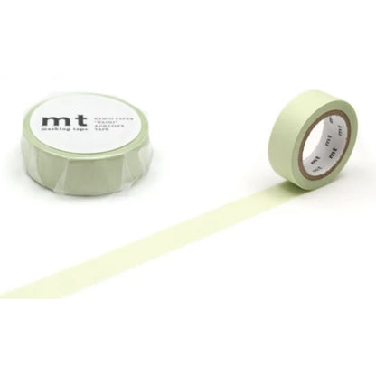 MT BASIC Washi Tape PASTEL Colors - FULL ROLL