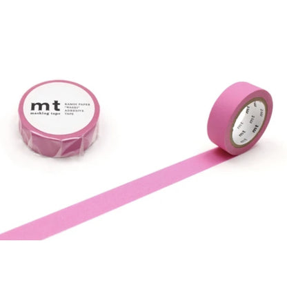 MT BASIC Washi Tape MATTE Colors - FULL ROLL