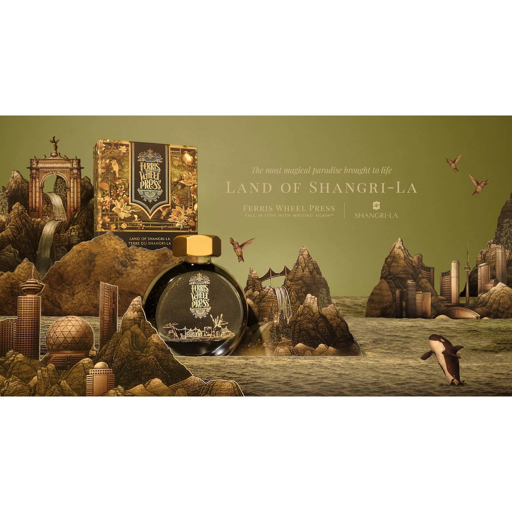 Ferris Wheel Press Curious Collaborations Shangri-La Hotels Fountain Pen Ink Sample (3mL)