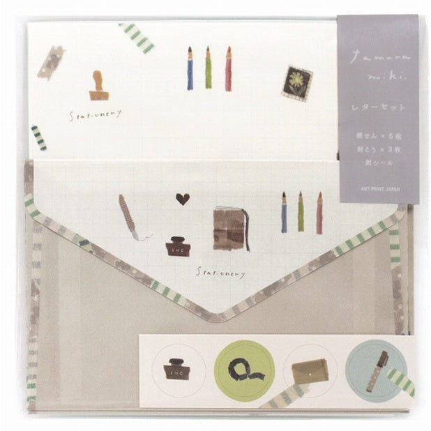 Tamura Miki - Letter Set