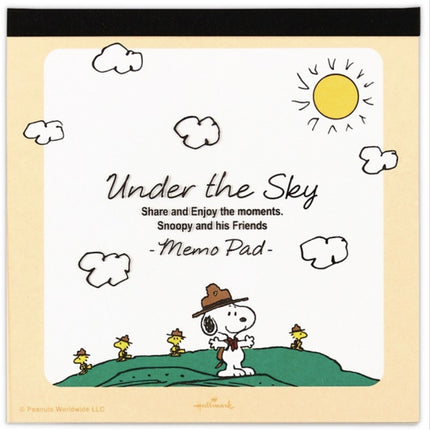 Hallmark Peanuts Memo Pad