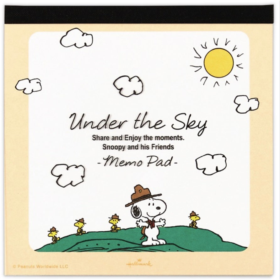 Hallmark Peanuts Memo Pad