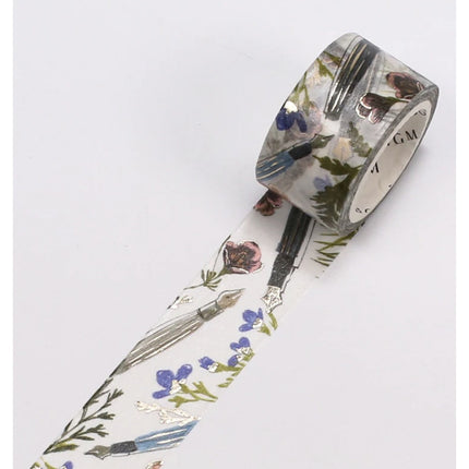 BGM Foil-Stamped FULL ROLL Washi Tape - Stationery Items
