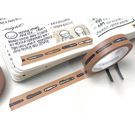 The Coffee Monsterz x Wonder Pens Washi Tape Limited Edition