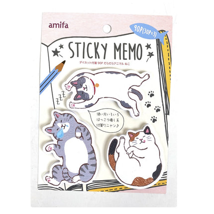 Amifa Sticky Memo - Cats and Dogs