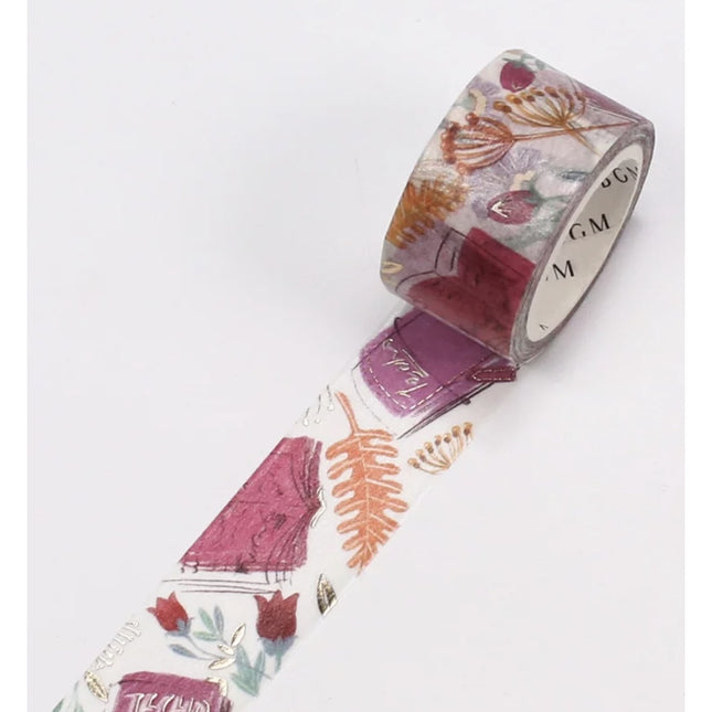 BGM Foil-Stamped FULL ROLL Washi Tape - Stationery Items