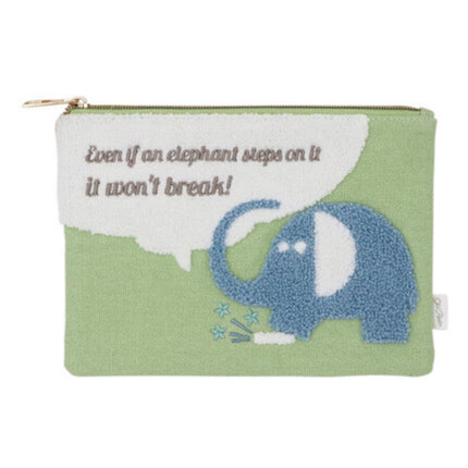 Sagara Embroidery Cotton Flat Pouch