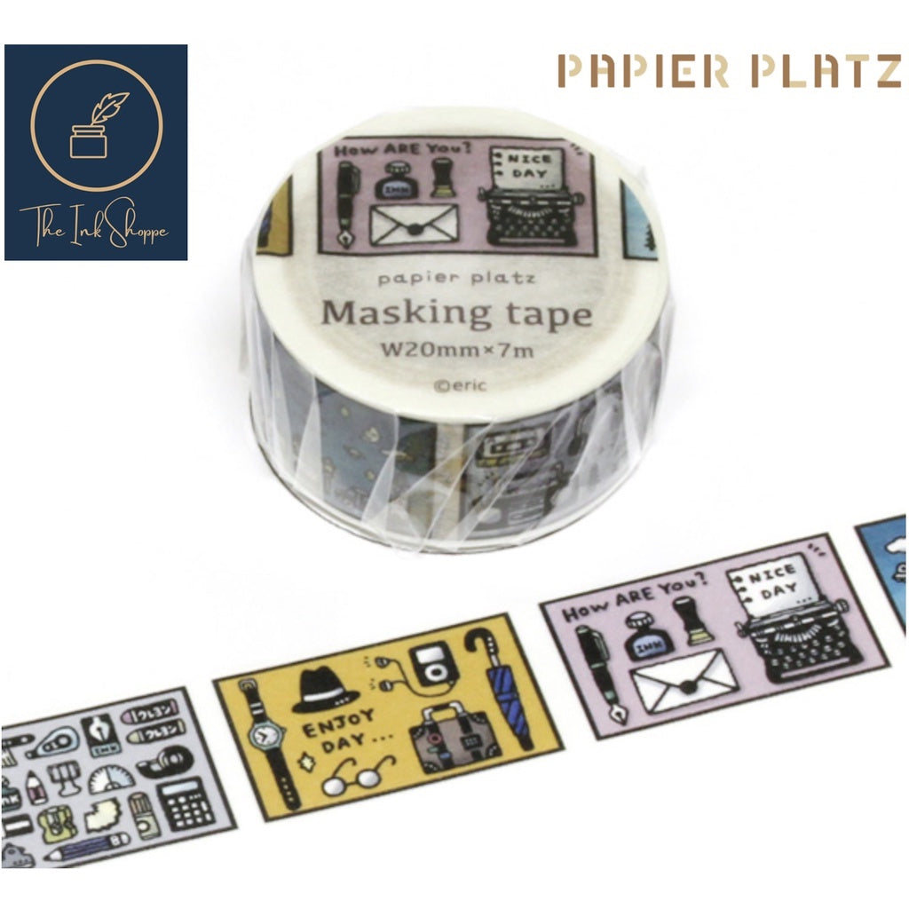 Papier Platz x Eric Small Things Washi Tape FULL ROLL