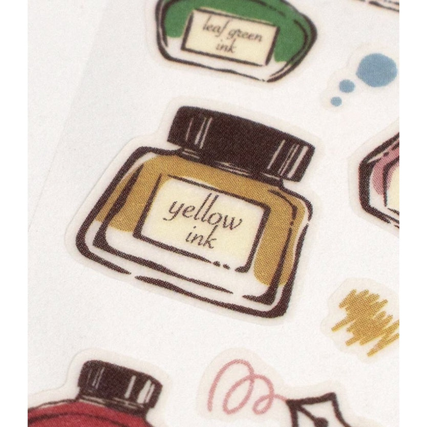 NB Co. Ink Bottles Stickers