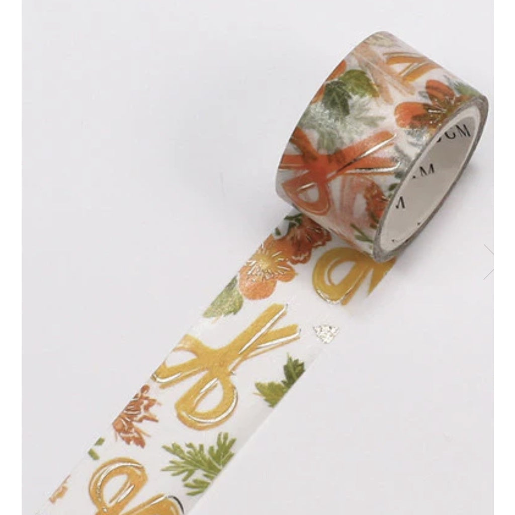 BGM Foil-Stamped FULL ROLL Washi Tape - Stationery Items