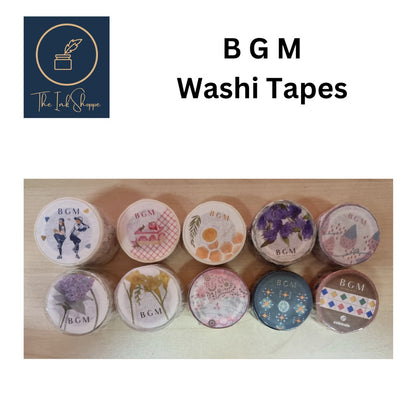 BGM Washi Tape FULL ROLL