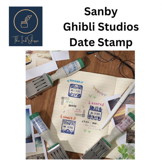 Sanby Ghibli Studios Adjustable Date Stamp - Totoro, Kiki's Delivery