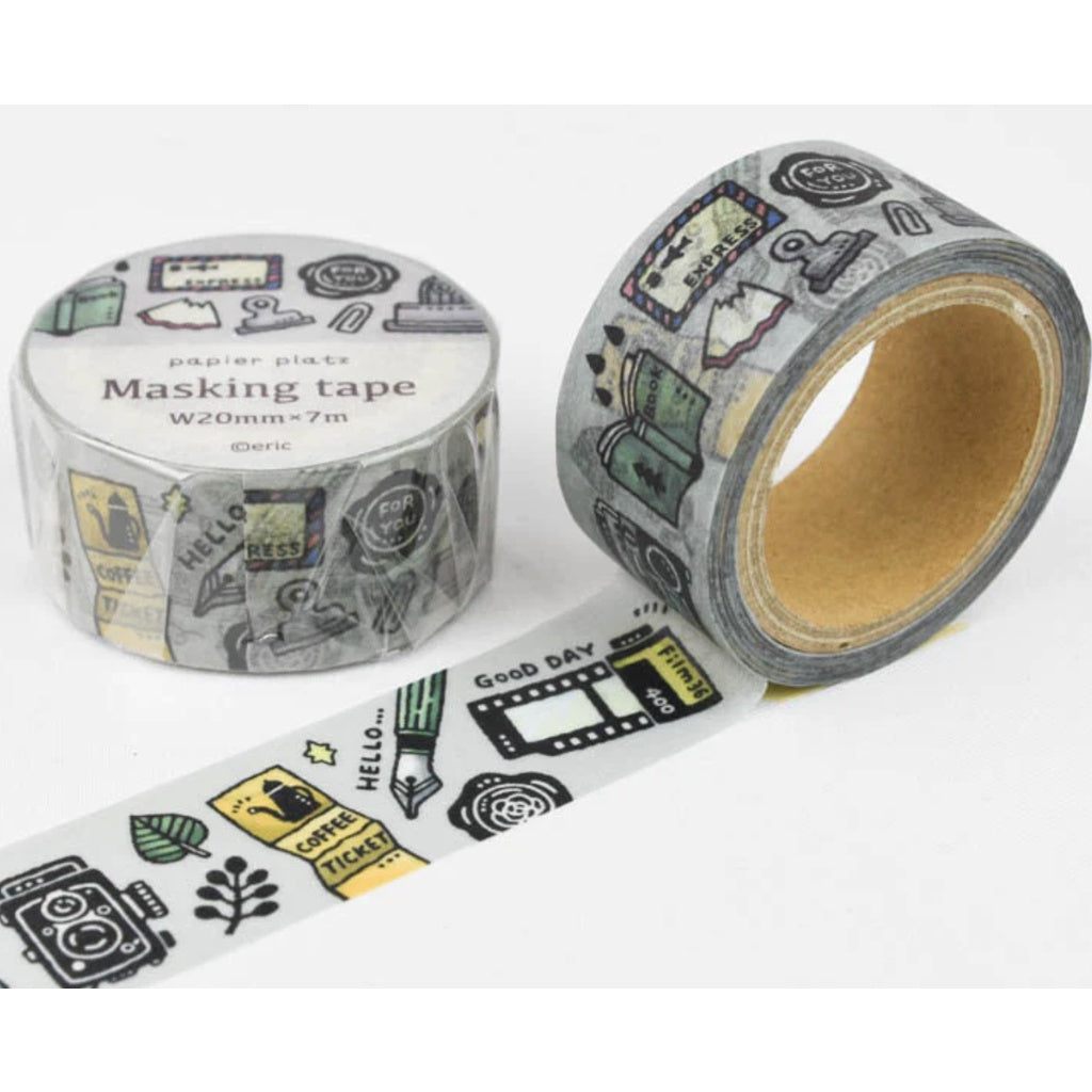 Papier Platz x Eric Small Things Washi Tape FULL ROLL
