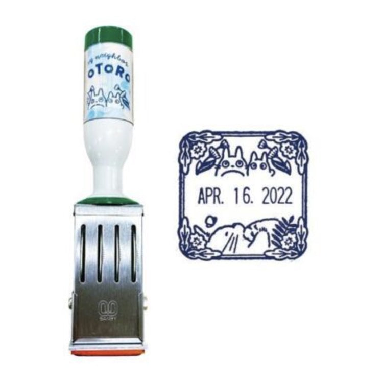 Sanby Ghibli Studios Adjustable Date Stamp - Totoro, Kiki's Delivery