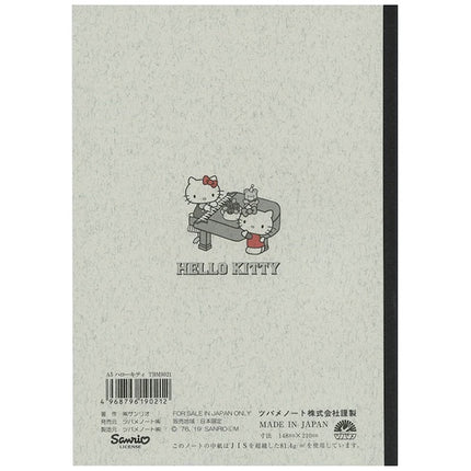 Tsubame x Hello Kitty Notebook - A5 Grid