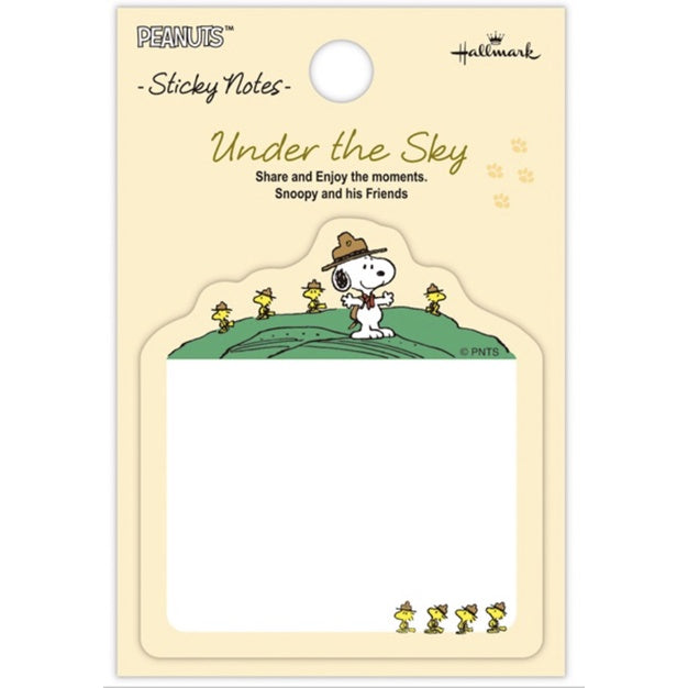 Hallmark Peanuts Sticky Notes