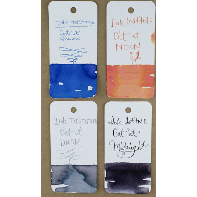 Ink Institute Cat Series Fountain Pen Ink Samples (3mL)