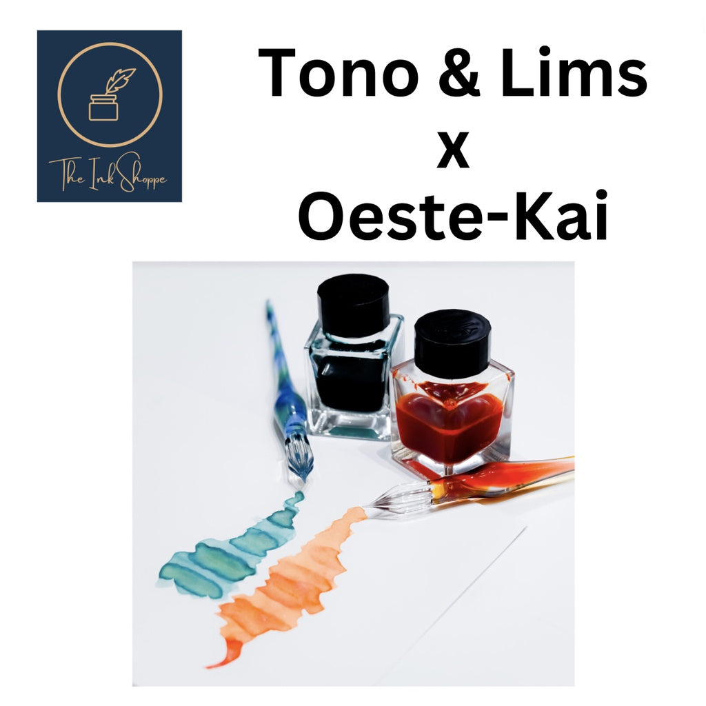 Tono & Lims x Oeste-Kai Original Fountain Pen Ink Samples (3mL)