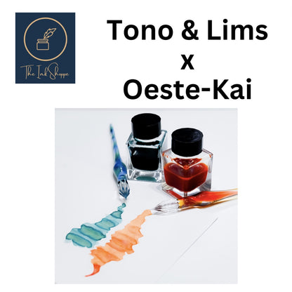 Tono & Lims x Oeste-Kai Original Fountain Pen Ink Samples (3mL)